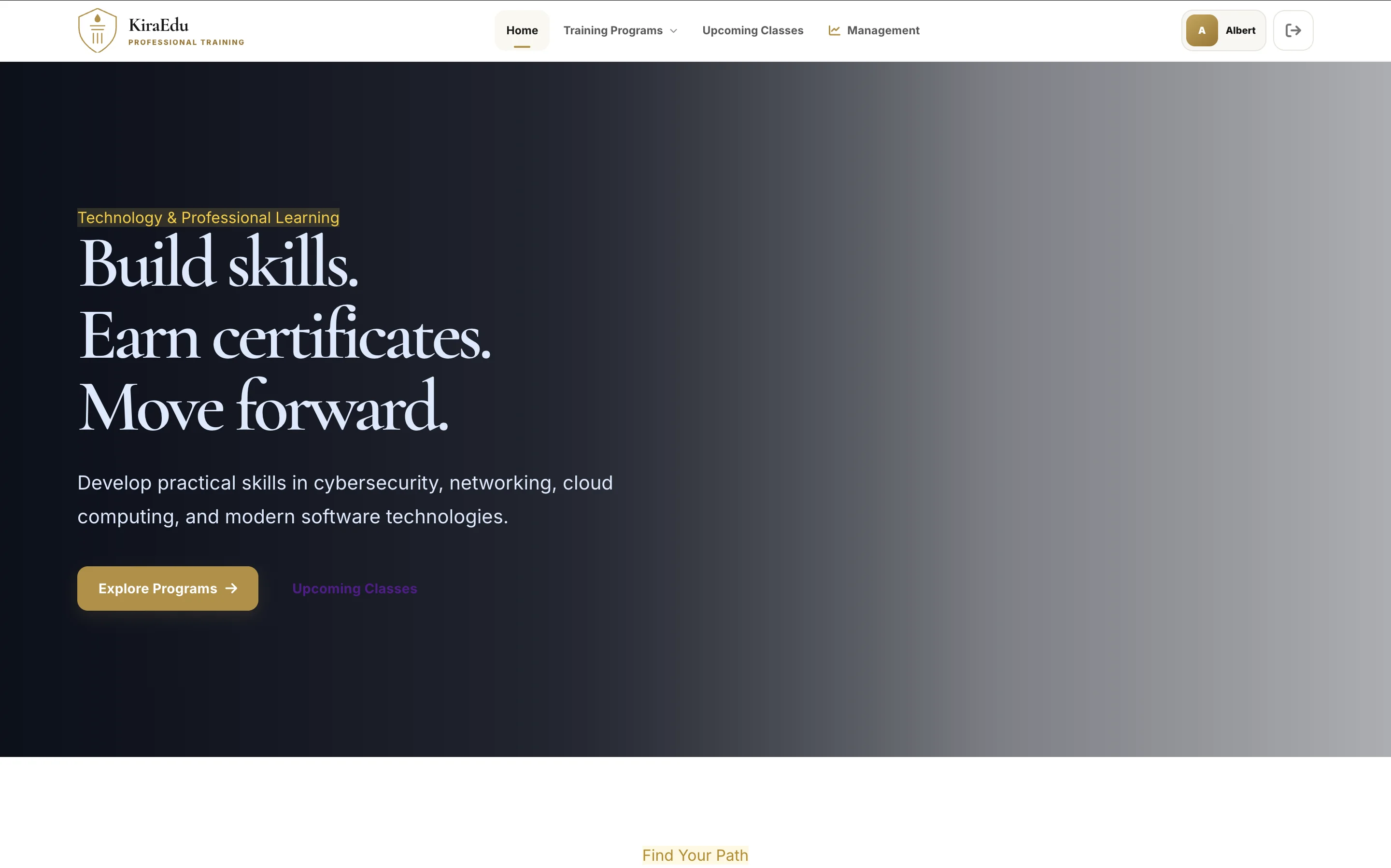 Kira Edu platform screenshot